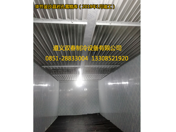 畢節(jié)金沙縣巖孔雪糕庫(kù)（2019年1月竣工）